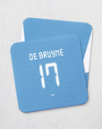 Manchester Cityzens 2021-22 Home Kit Coaster