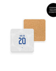 Madrid Merengues 2021-22 Home Kit Coaster