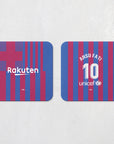 Barcelona Culés 2021-22 Home Kit Coaster