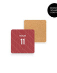 Liverpool Reds 2021-22 Home Kit Coaster