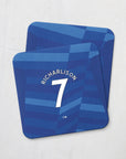 Merseyside Blues Toffees 2021-22 Home Kit Coaster