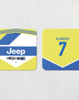 Piemonte Calcio Bianconeri 2021-22 Third Kit Coaster