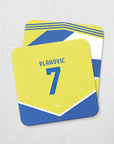 Piemonte Calcio Bianconeri 2021-22 Third Kit Coaster