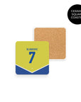 Piemonte Calcio Bianconeri 2021-22 Third Kit Coaster