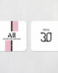 Paris 2021-22 Away Kit Coaster