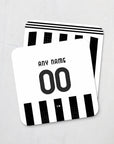 Piemonte Calcio Bianconeri 2021-22 Home Kit Coaster