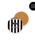 Piemonte Calcio Bianconeri 2021-22 Home Kit Coaster