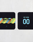 Inter Nerazzurri 2021-22 Away Kit Coaster