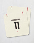 Milan Rossoneri 2021-22 Away Kit Coaster