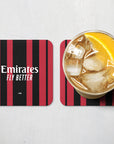 Milan Rossoneri 2021-22 Home Kit Coaster