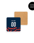 USA Red, White and Blue 2021-22 Away Kit Coaster