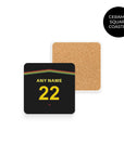 Amsterdam Godenzonen 2021-22 Third Kit Coaster