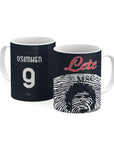 Napoli Azzurri 2021-22 Maradona Homage Kit Mug