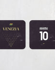 Venezia Arancioneroverdi 2021-22 Home Kit Coaster