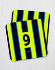 Manchester Cityzens 1998-99 Away Kit Coaster