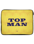 Leeds Whites 1990-91 Away Kit Laptop Sleeve