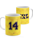 Leeds Whites 1990-91 Away Kit Mug