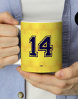 Leeds Whites 1990-91 Away Kit Mug