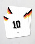 Germany 
 die Mannschaft 1990 World Cup Home Kit Coaster