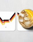 Germany 
 die Mannschaft 1990 World Cup Home Kit Coaster