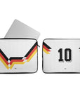 Germany 
 die Mannschaft 1990 World Cup Home Kit Laptop Sleeve