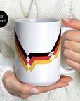 Germany 
 die Mannschaft 1990 World Cup Home Kit Mug