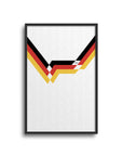 Germany 
 die Mannschaft 1990 World Cup Home Kit Print