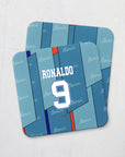 Barcelona Culés 1995-97 Away Kit Coaster