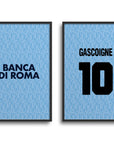 Lazio Biancocelesti 1992-1993 Home Kit Print