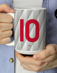 Liverpool Reds 1989-90 Away Kit Mug