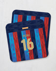 Barcelona Culés 2022-23 Home Kit Coaster