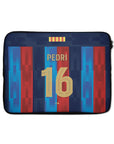 Barcelona Culés 2022-23 Home Kit Laptop Sleeve