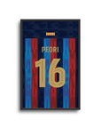 Barcelona Culés 2022-23 Home Kit Print