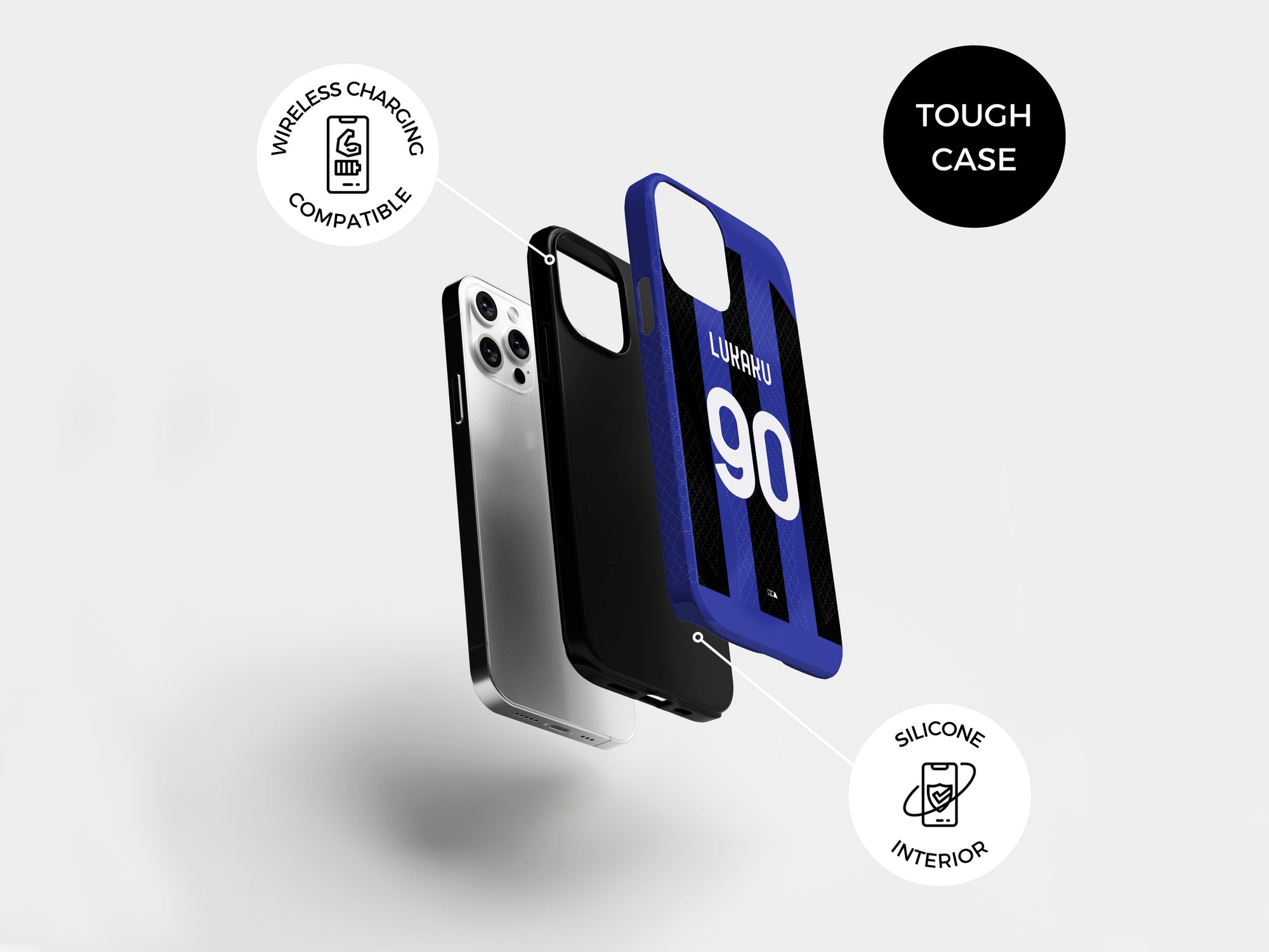 Inter Nerazzurri 2022-23 Home Kit Phone Case