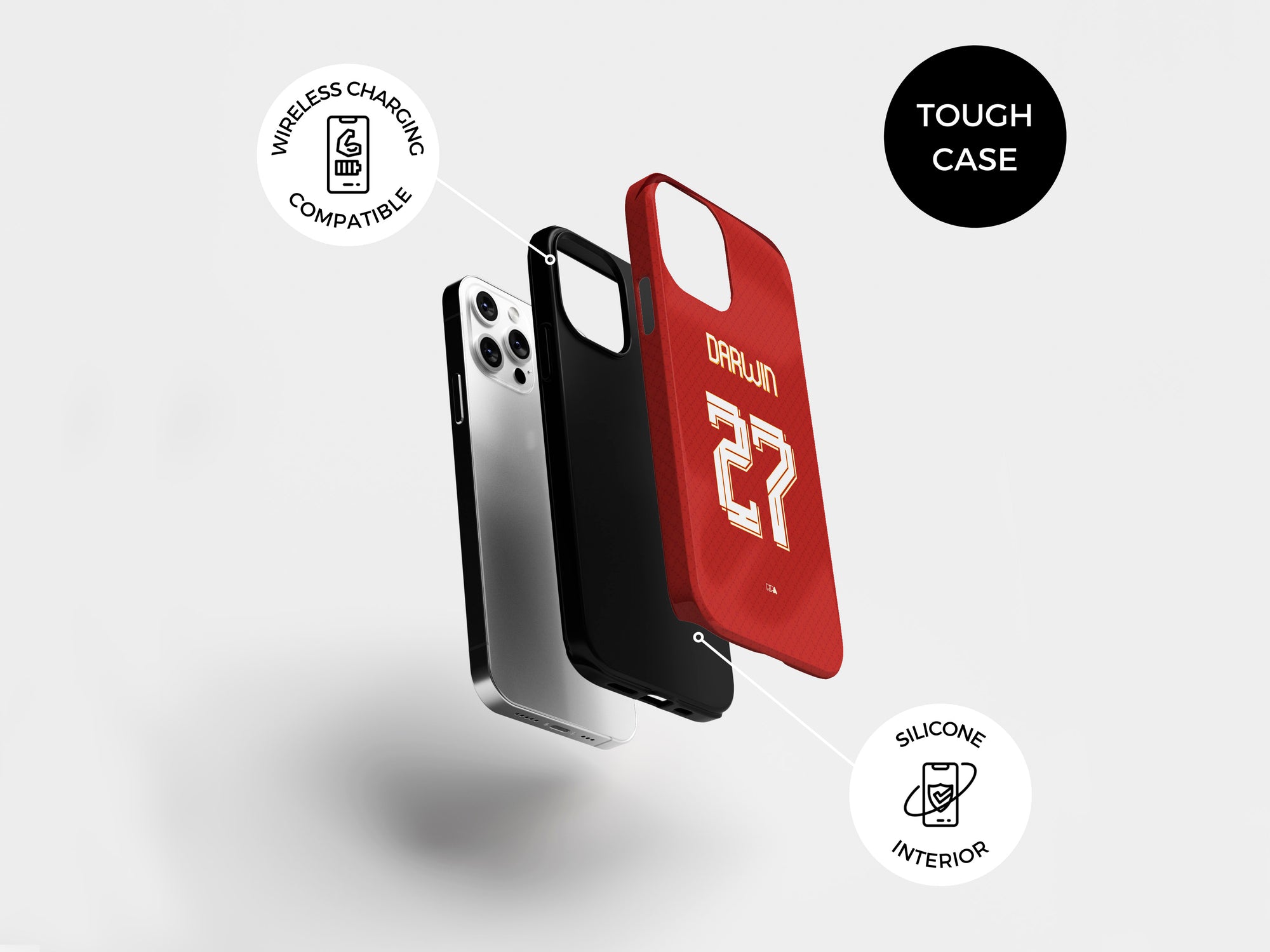 Liverpool Reds 2022-23 Home Kit Phone Case