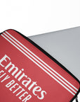 North London Gunners 2022-23 Home Kit Laptop Sleeve