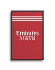 North London Gunners 2022-23 Home Kit Print