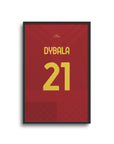 Roma Giallorossi 2022-23 Home Kit Print