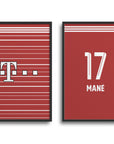 Bayern Bavarians 2022-23 Home Kit Print