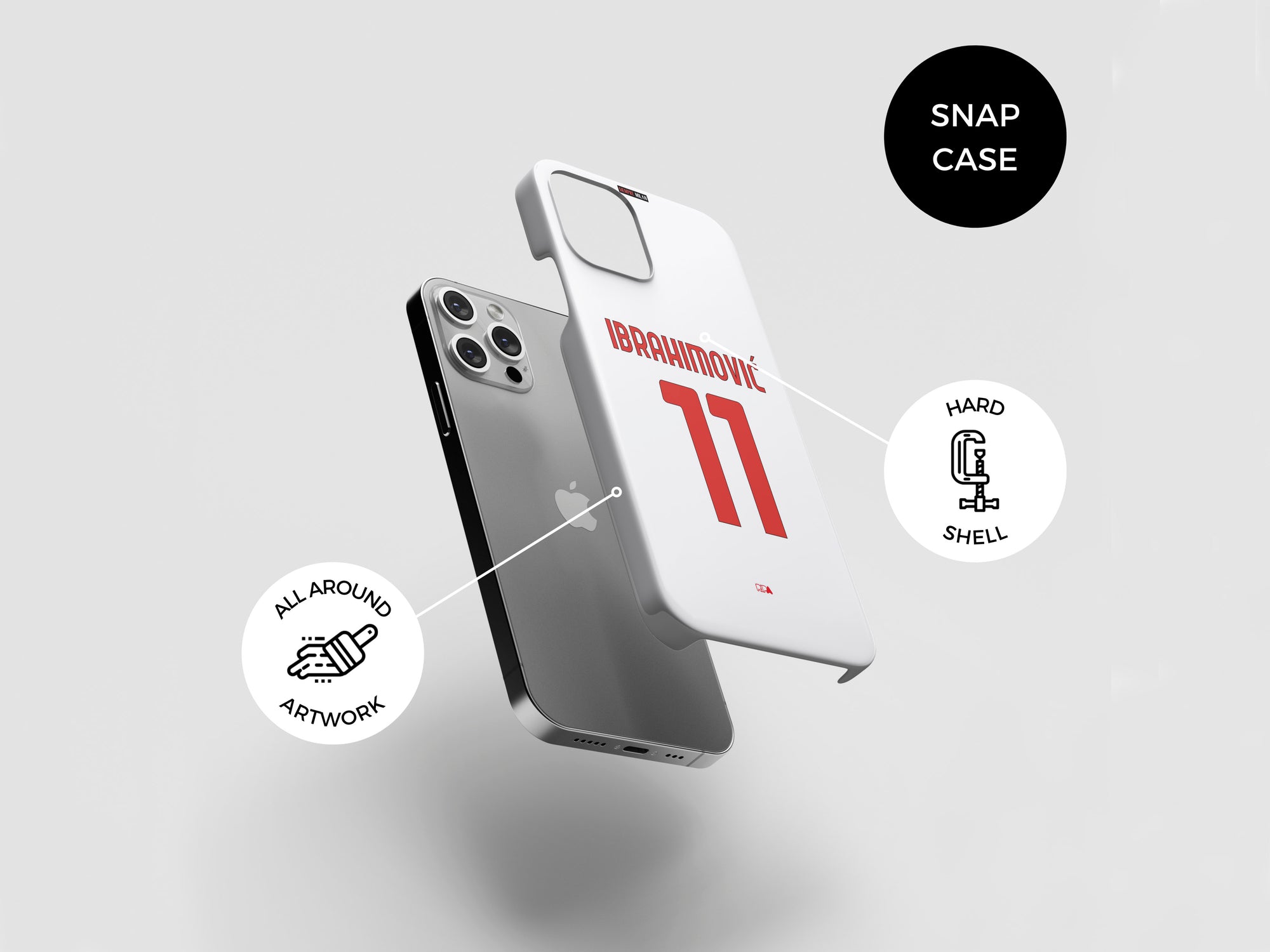 Milan Rossoneri 2022-23 Away Kit Phone Case