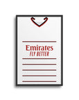 Milan Rossoneri 2022-23 Away Kit Print