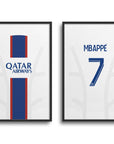 Paris Parisiens 2022-23 Third Kit Print