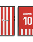 Bilbao Los Rojiblancos 2022-23 Home Kit Print