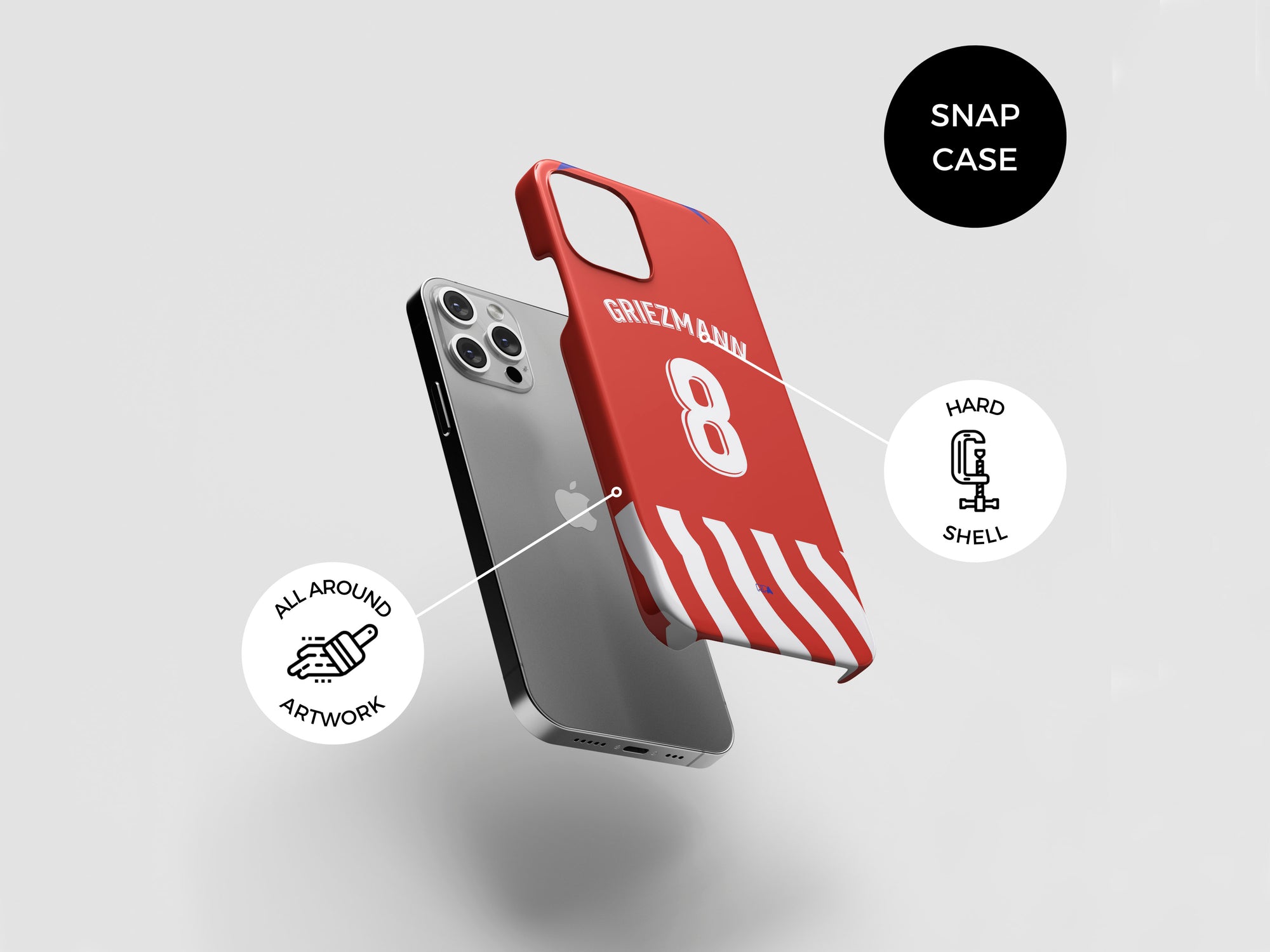 Atletico Colchoneros 2022-23 Home Kit Phone Case