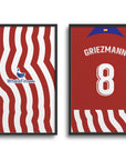 Atletico Colchoneros 2022-23 Home Kit Print