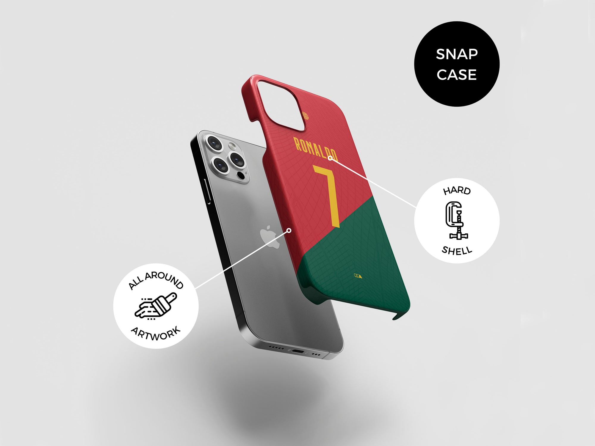 Portugal A Seleção 2022 World Cup Home Kit Phone Case