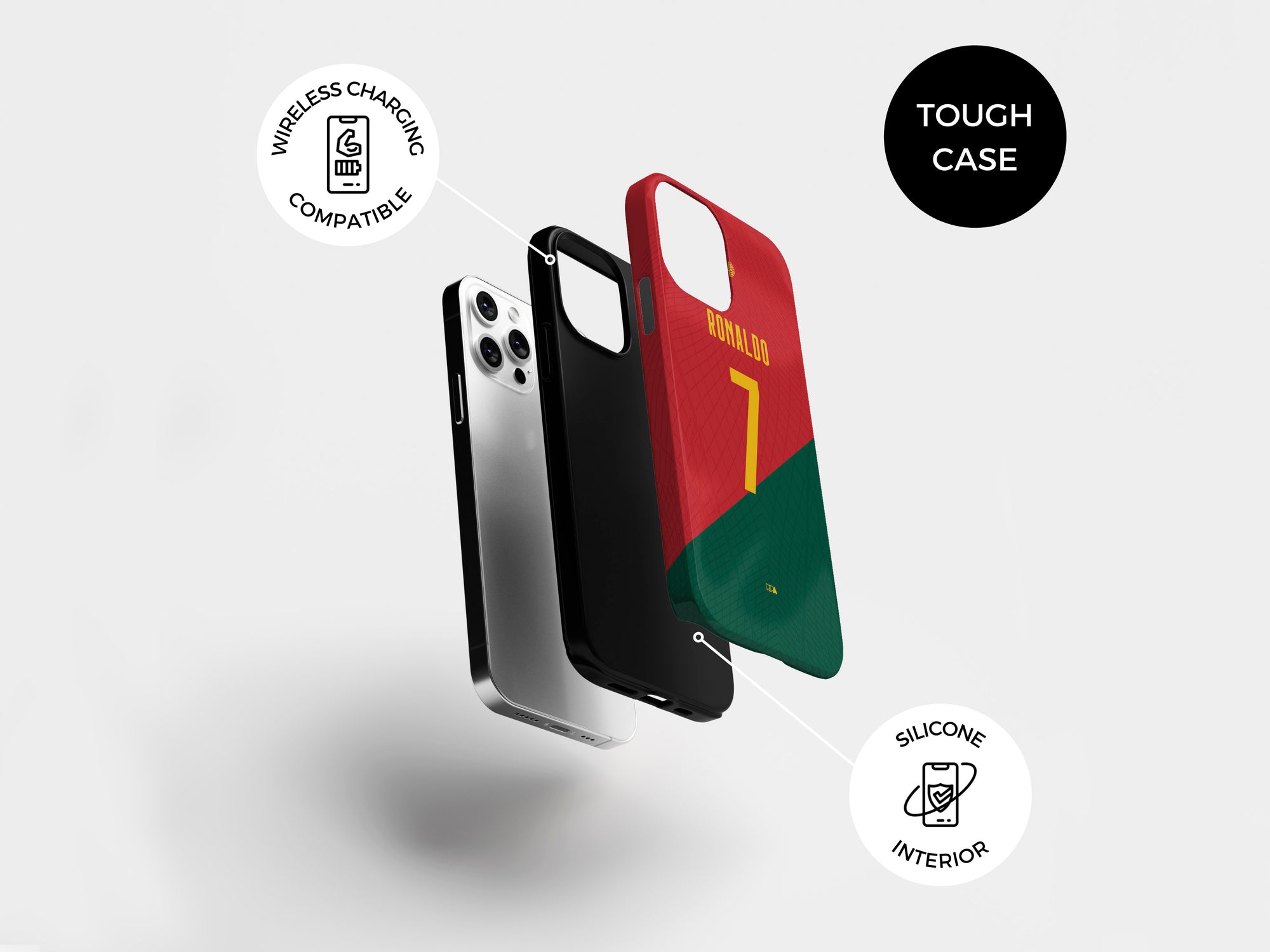 Portugal A Seleção 2022 World Cup Home Kit Phone Case