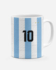 Argentina La Albiceleste 2022 World Cup Home Kit Mug