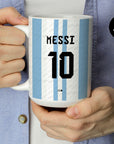 Argentina La Albiceleste 2022 World Cup Home Kit Mug