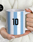 Argentina La Albiceleste 2022 World Cup Home Kit Mug